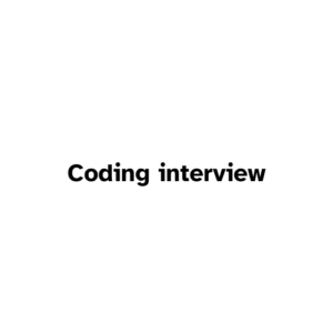 Coding interview questions